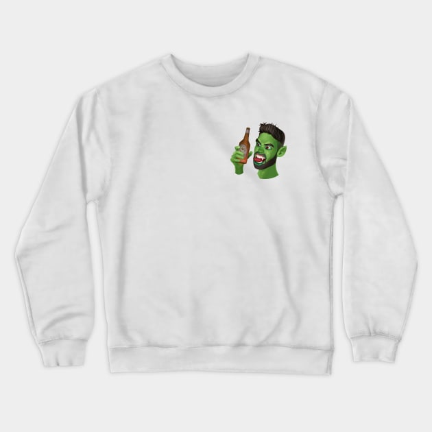 Small New Sesh Gremlin Crewneck Sweatshirt by Dudey Rhino